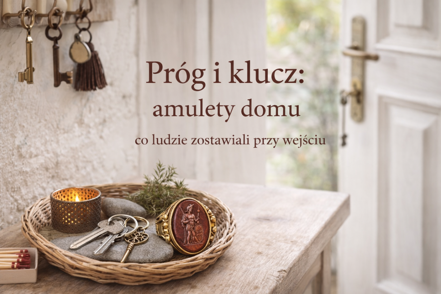 Próg i klucz: amulet domu