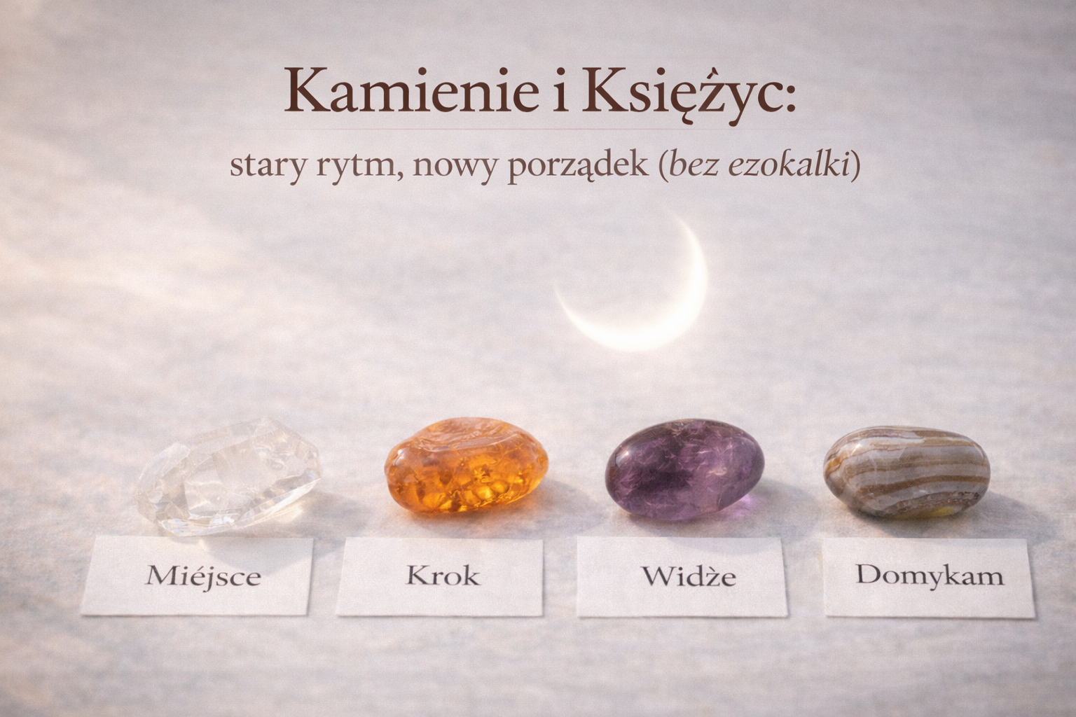 Kamienie i Księżyc