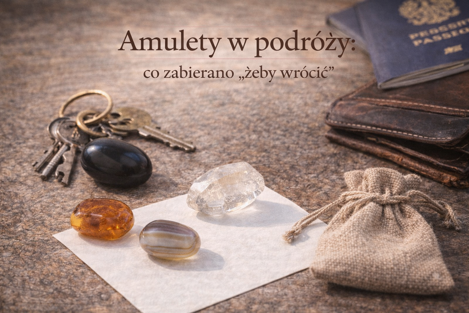 Amulety w podróży